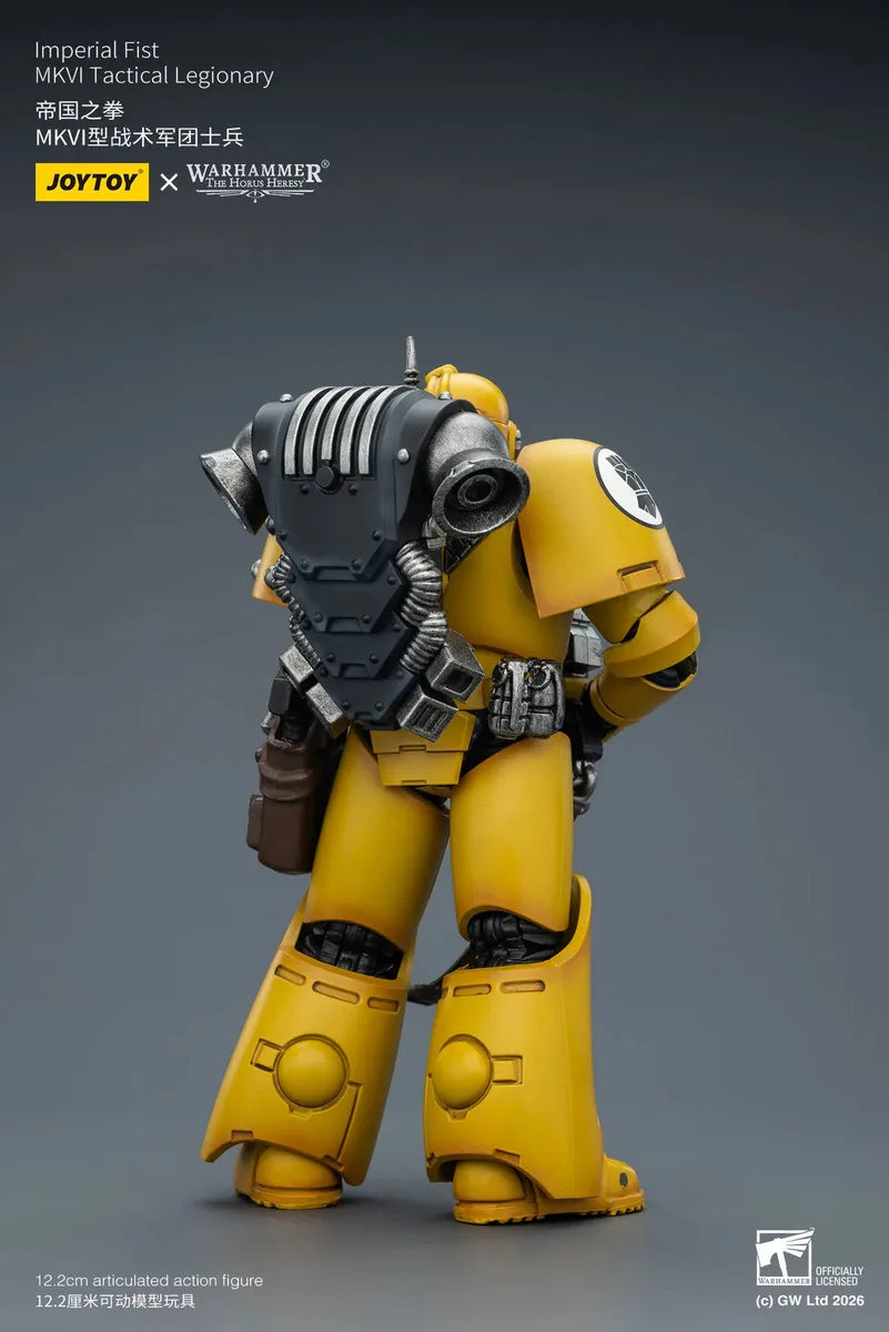 JOYTOY Warhammer 40000/40k "The Horus Heresy" Imperial Fist MKVI Tactical Legionary Action Figure Doll Decoration Gift Model