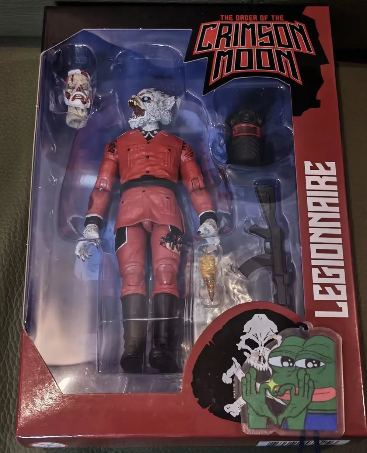 In Stock Fresh Monkey Fiction The Order Of The Crimson Moon Wave 1 1 12 Scale 6 Inch Action Figure Set General Cavalry Werewolf