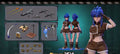 TUNSHI STUDIO 1/12 Female Soldier Leona Heidern With Double Head Sculpt Special Effects 6Inch Action Figure Body Toys
