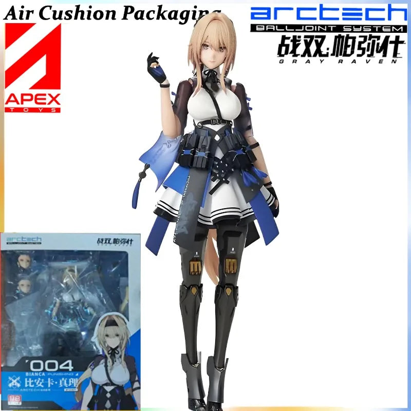 APEX-TOYS Genuine ARCTECH Series Punishing Combat Mecha Girl Selena Lan Yin Violin Warrior 1/8 Scale Action Figures Model Toy