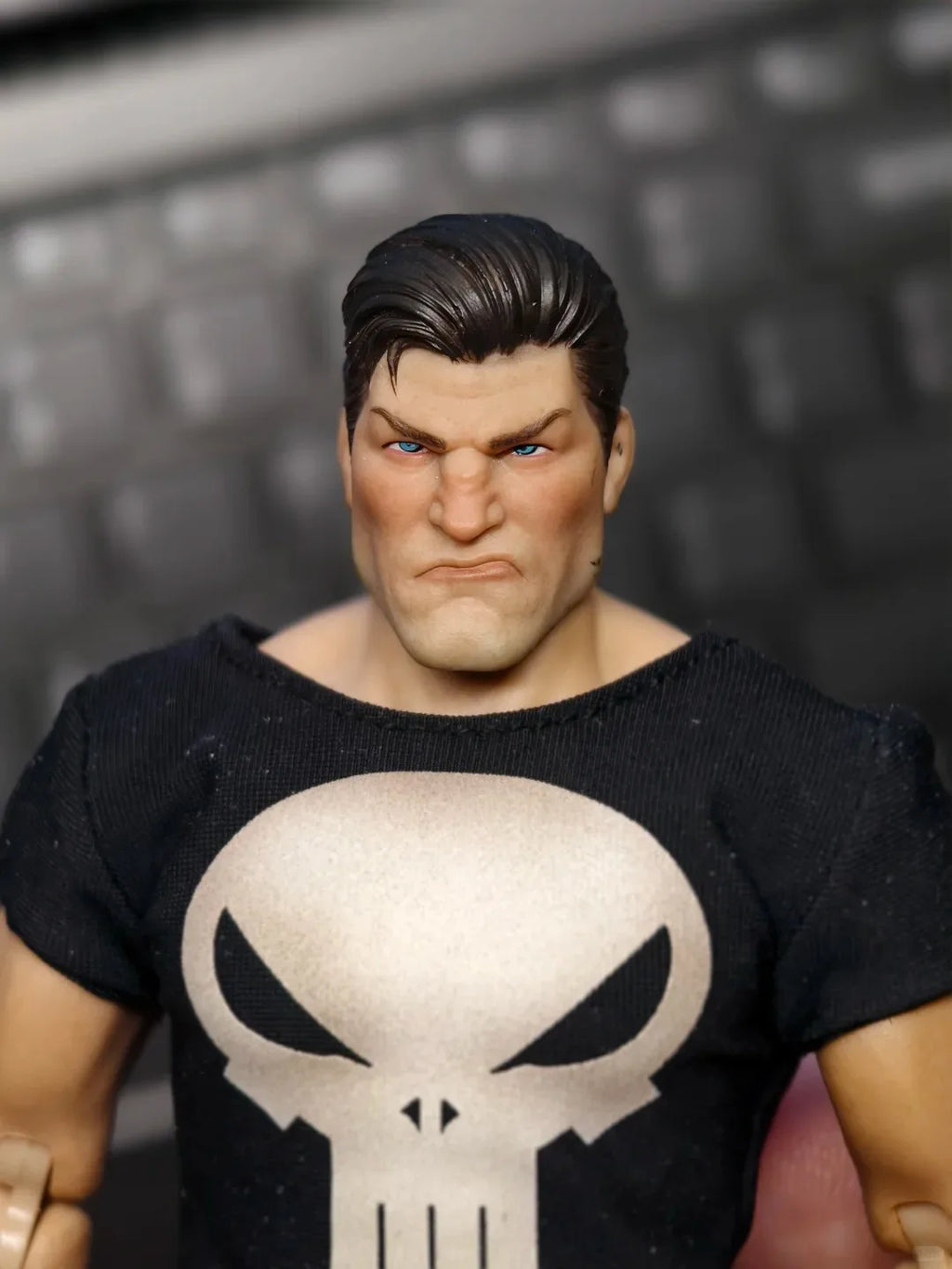 New Kraken Studio 1/12 Crime Buster Posable Action Figure With Cloth Costume Replaceable Helmet Weapons Accessories Gifts Stock