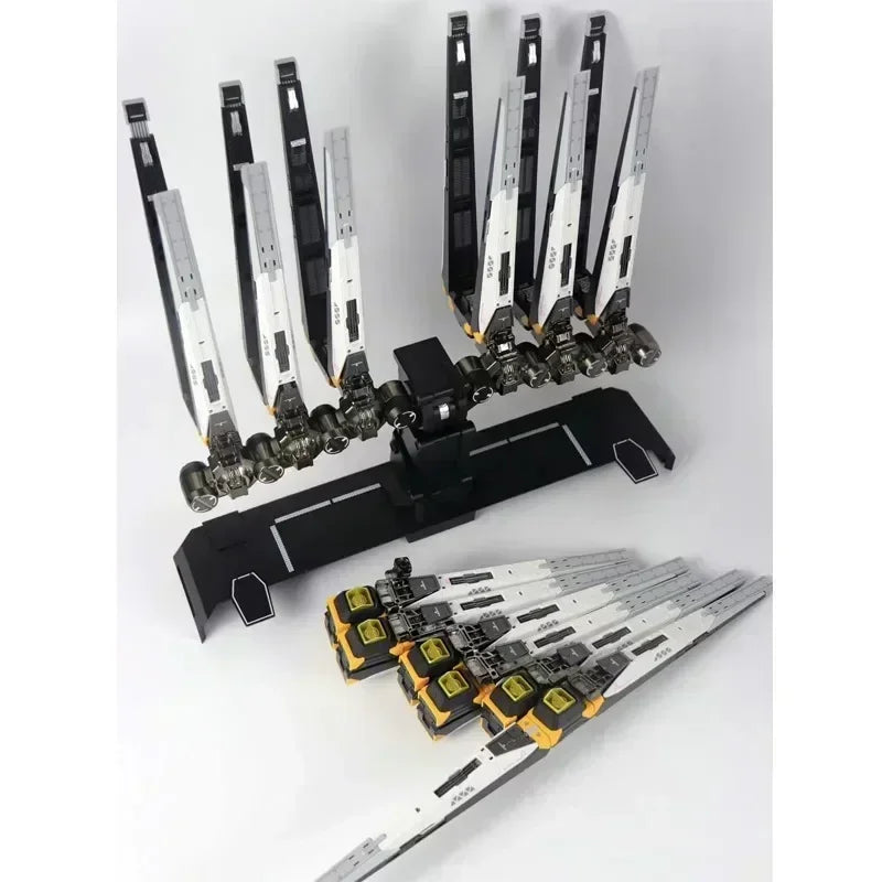 New 1/60 Daban Metal Structure Rx-93 V Action Figures Equipped With Floating Cannon Assembly Model Collect Kid Toy Christma Gift