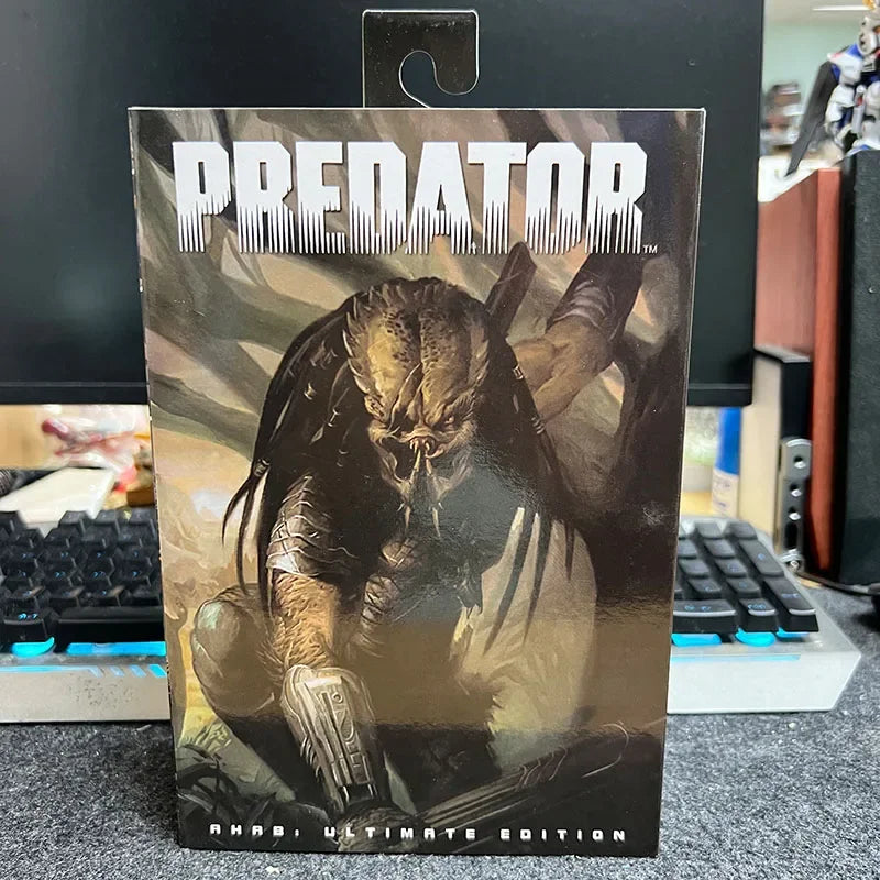 In Stock Genuine Neca Iron Blood Warrior Gold Elder Gold Angel Jungle Hunter P1 Flower Crab Can Be Made Into A Model Toy