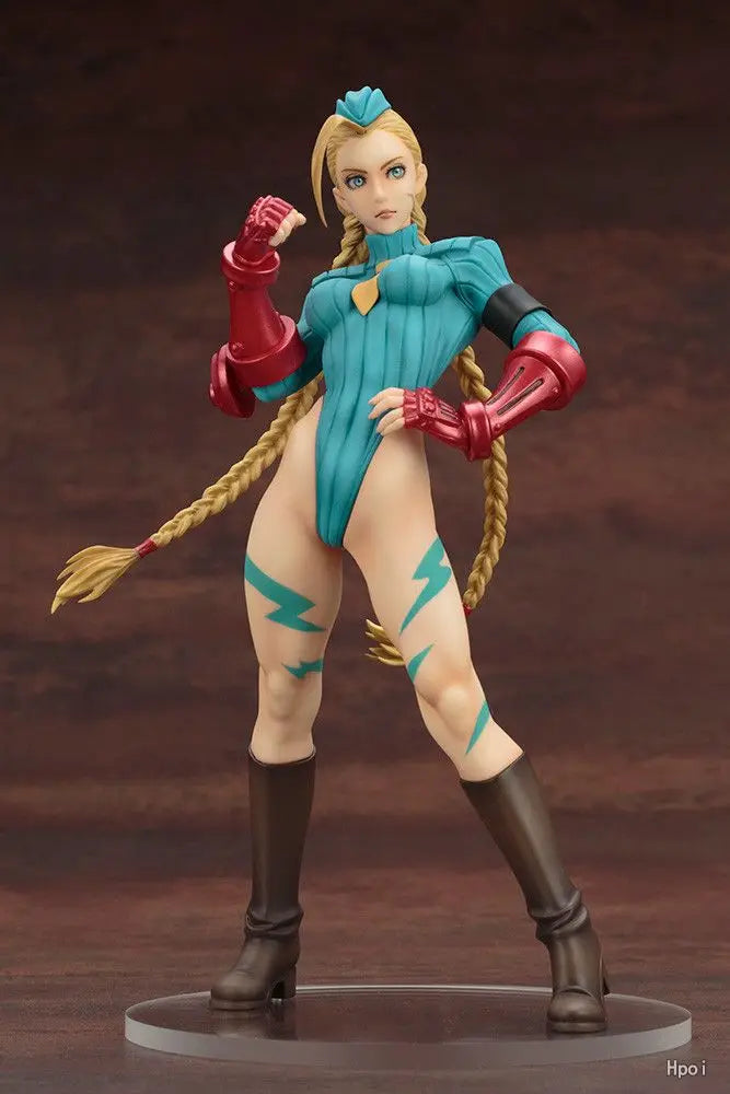 【MT】Original KOTOBUKIYA Street Fighter X Bishoujo BISHOUJO Street Fighter Zero Cammy White 1/7 Scale Figure Toy Collectible