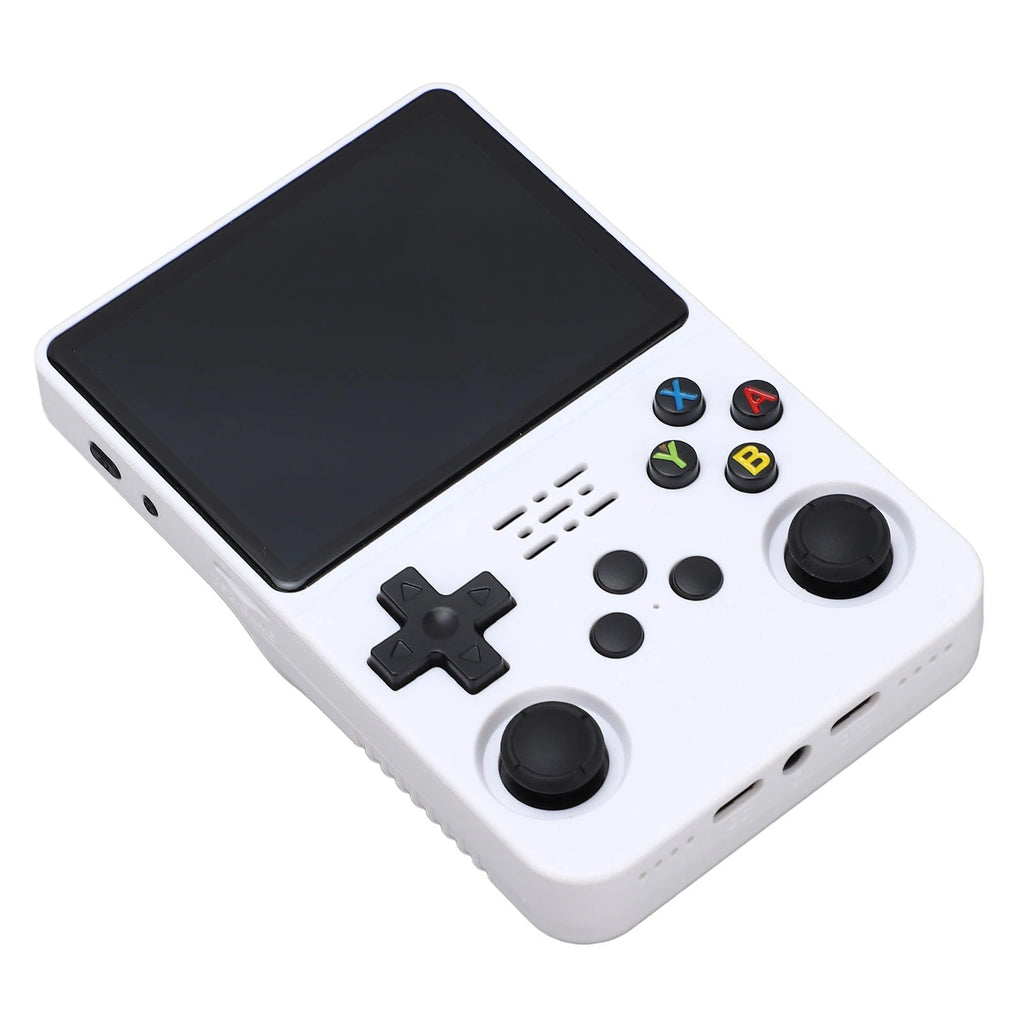 Portable Hand Held Game Console Retro Handheld Game Console 3.5inch 640x480 HD Screen Portable Handheld Video Game Console White