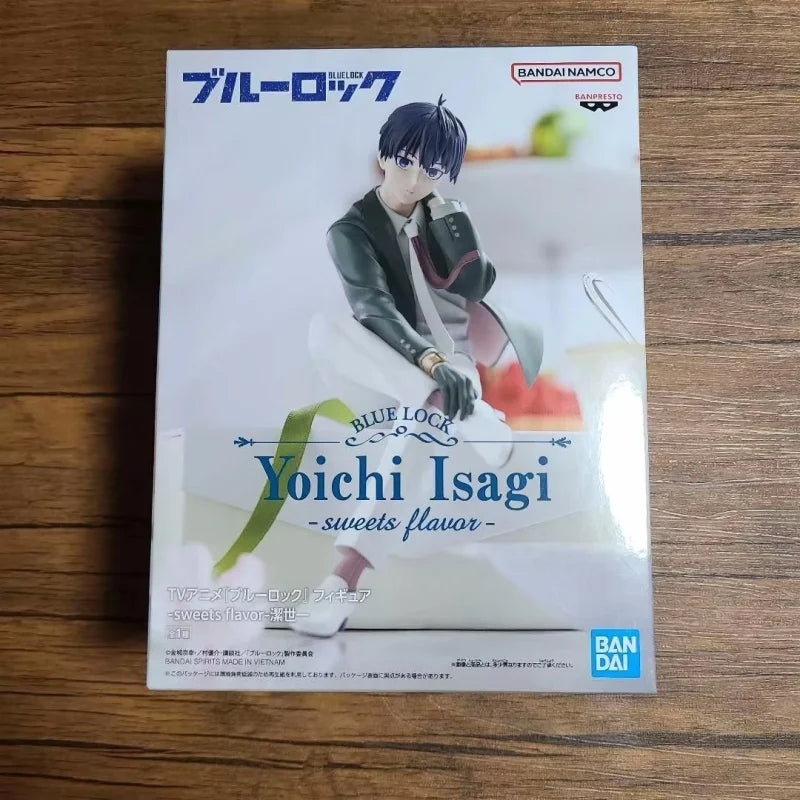 100% Original Bandai Spirits BANPRESTO Blue Lock Chigiri Hyouma Anime Figure Collection Series Model Toys