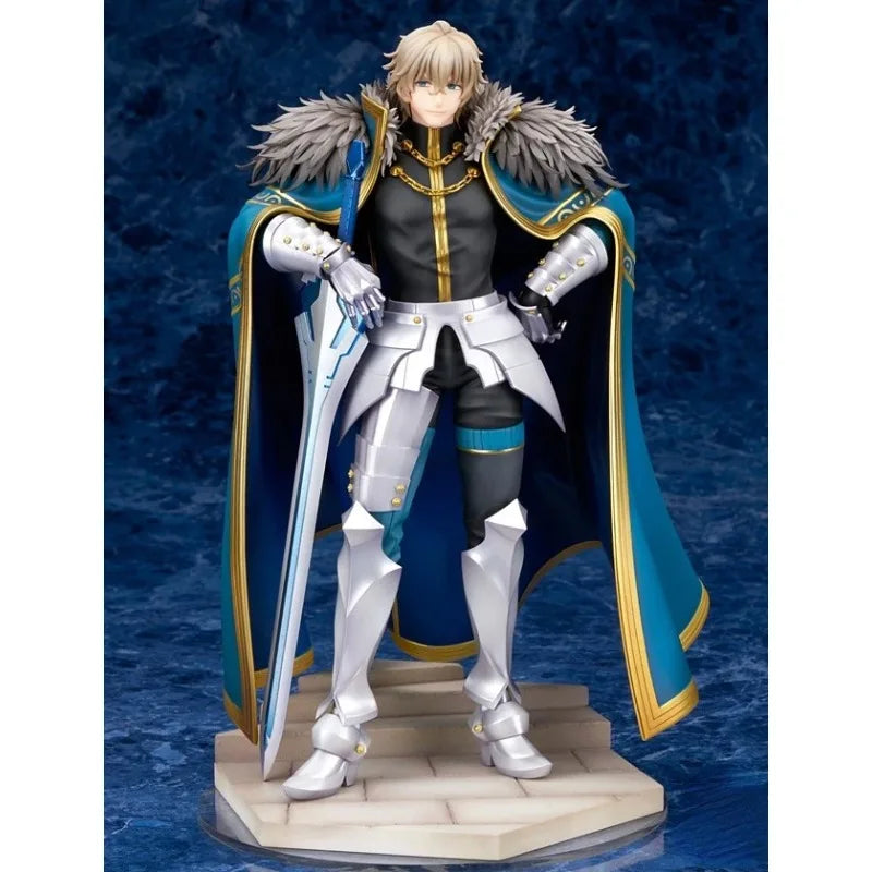 100% Original: Anime Fate/FGO Gawain, stehende Pose, 25 cm große PVC-Actionfigur, Anime-Figur, Modellspielzeug, Sammlerfigur, Puppe, Geschenk