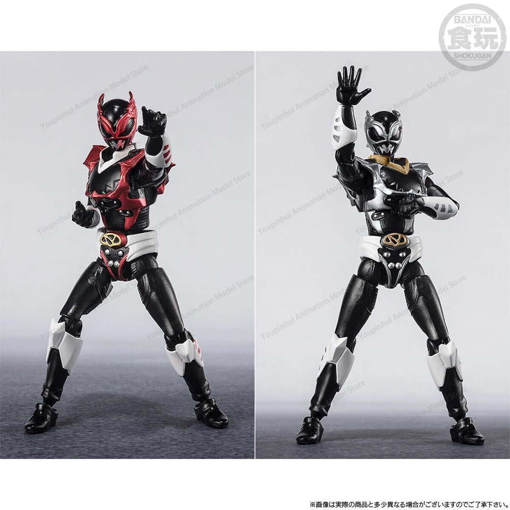 In Stock Original Bandai Shokugan: Shodo Super Denji Sentai Megaranger Collectible Model Toys Candy Toys Action Figures