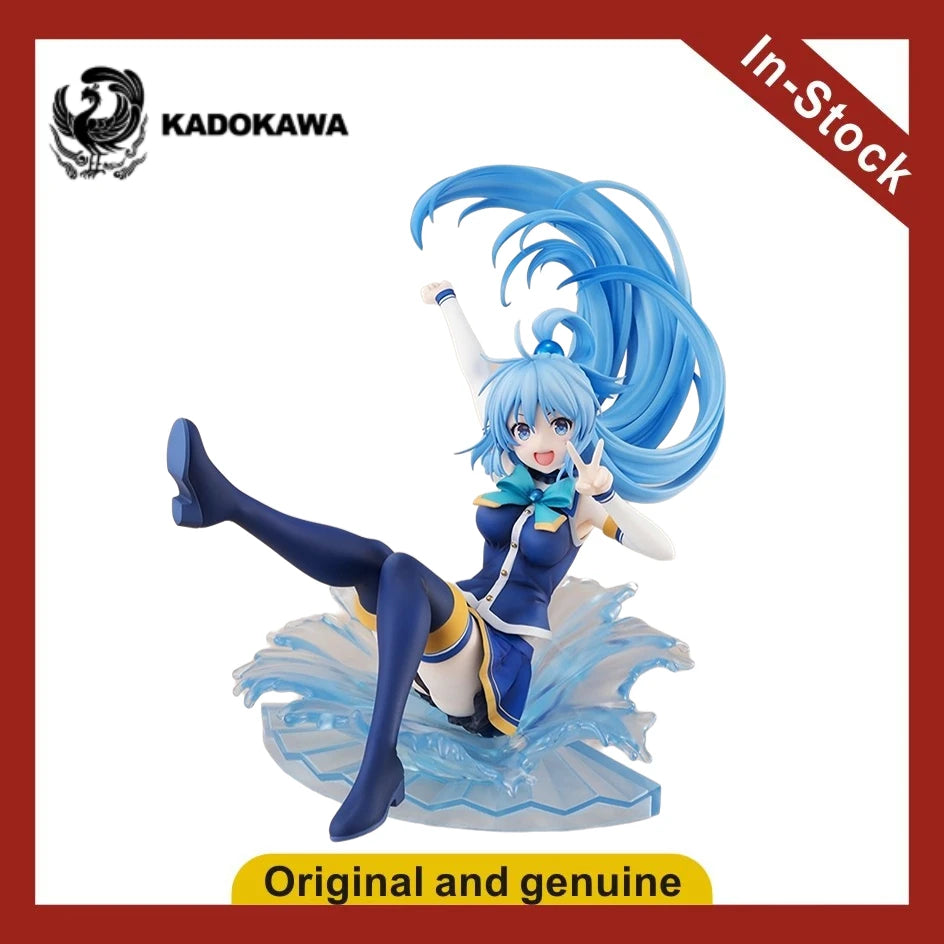 【In Stock】KADOKAWA KDcolle Kono Subarashii Sekai Ni Shukufuku O Aqua 1/7 Scale Figure Model Toys Gifts Collection