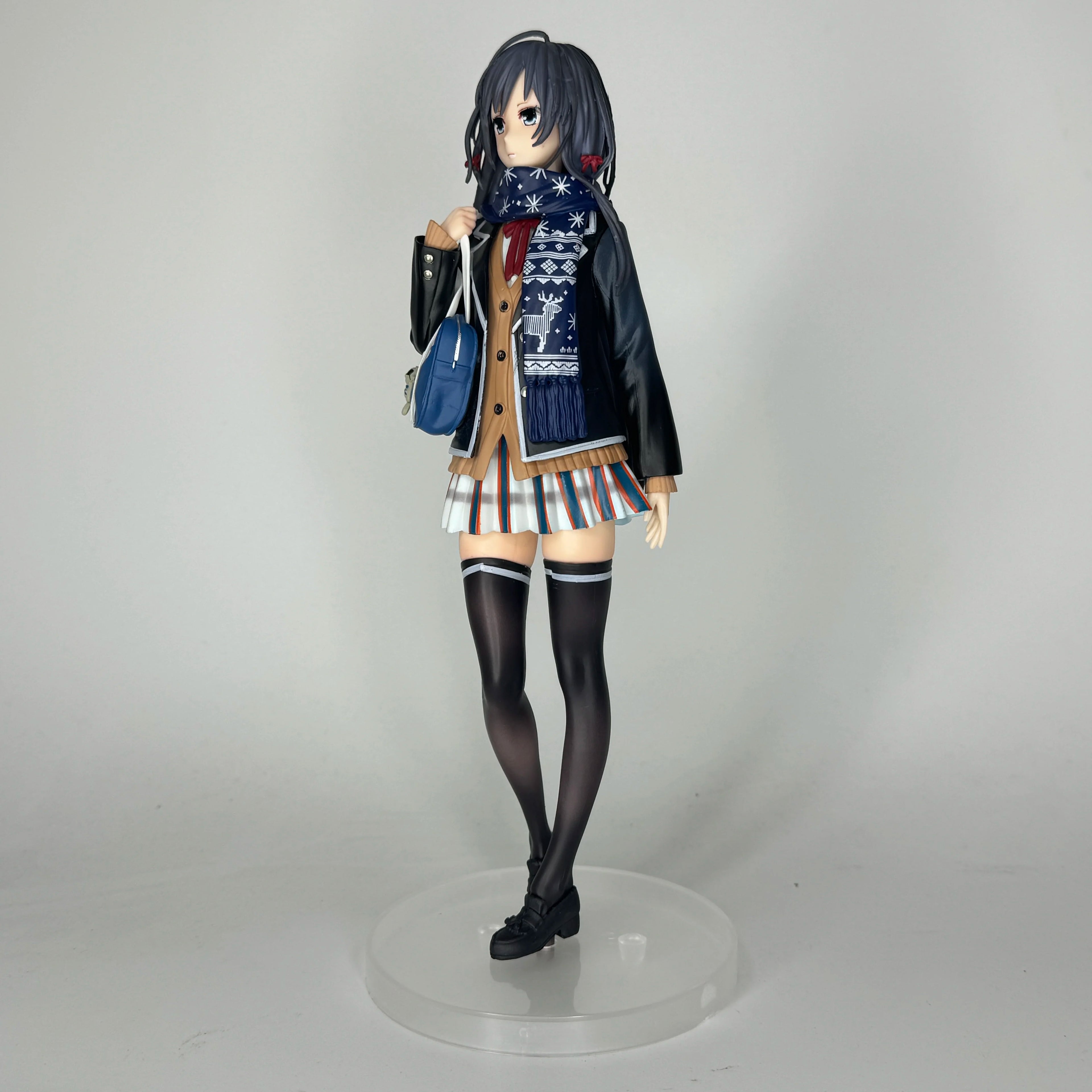 My Youthful Love Story Has a Problem: School Uniform Snowo Anime Statue Figure Pretty Girl Model Display Piece