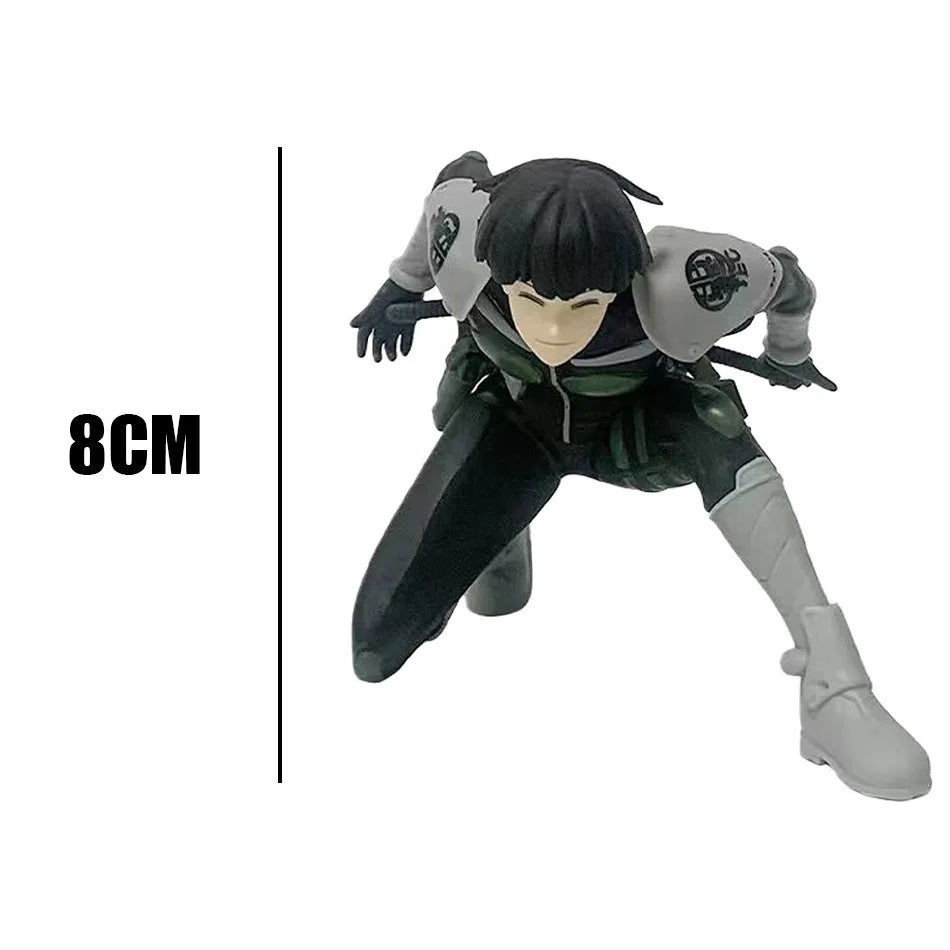 In Stock 1-4PCS Amine Kaiju No. 8 Figure Kafka Hibino Mina Ashiro Skeleton Creative PVC Model Toys Kids Action Statue Doll Gift