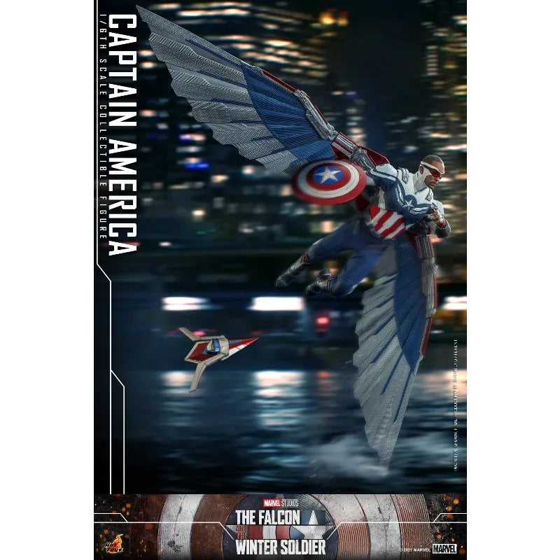New Original Hot Toys Marvel CAPTAIN AMERICA TMS040 Action Figures Toys Gifts Collection