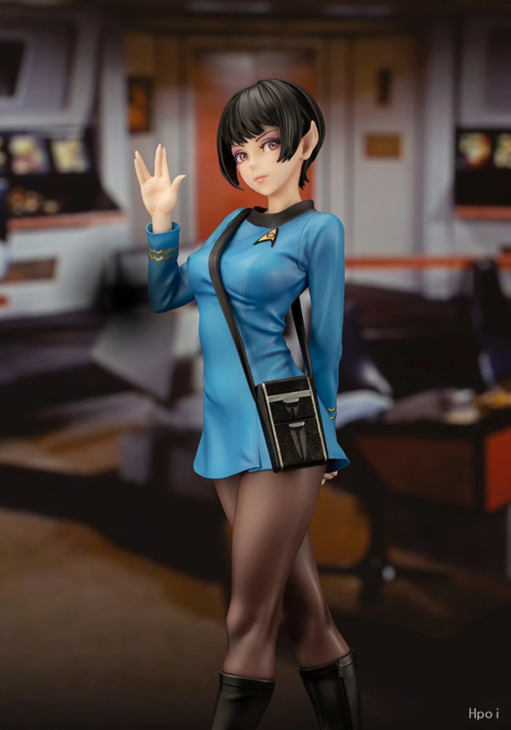 22 см аниме Star Trek фигурката Vulcan Scientist Series Bishoujo статуя медицински служител 1/7 стойка модел играчка кукла екшън фигурка