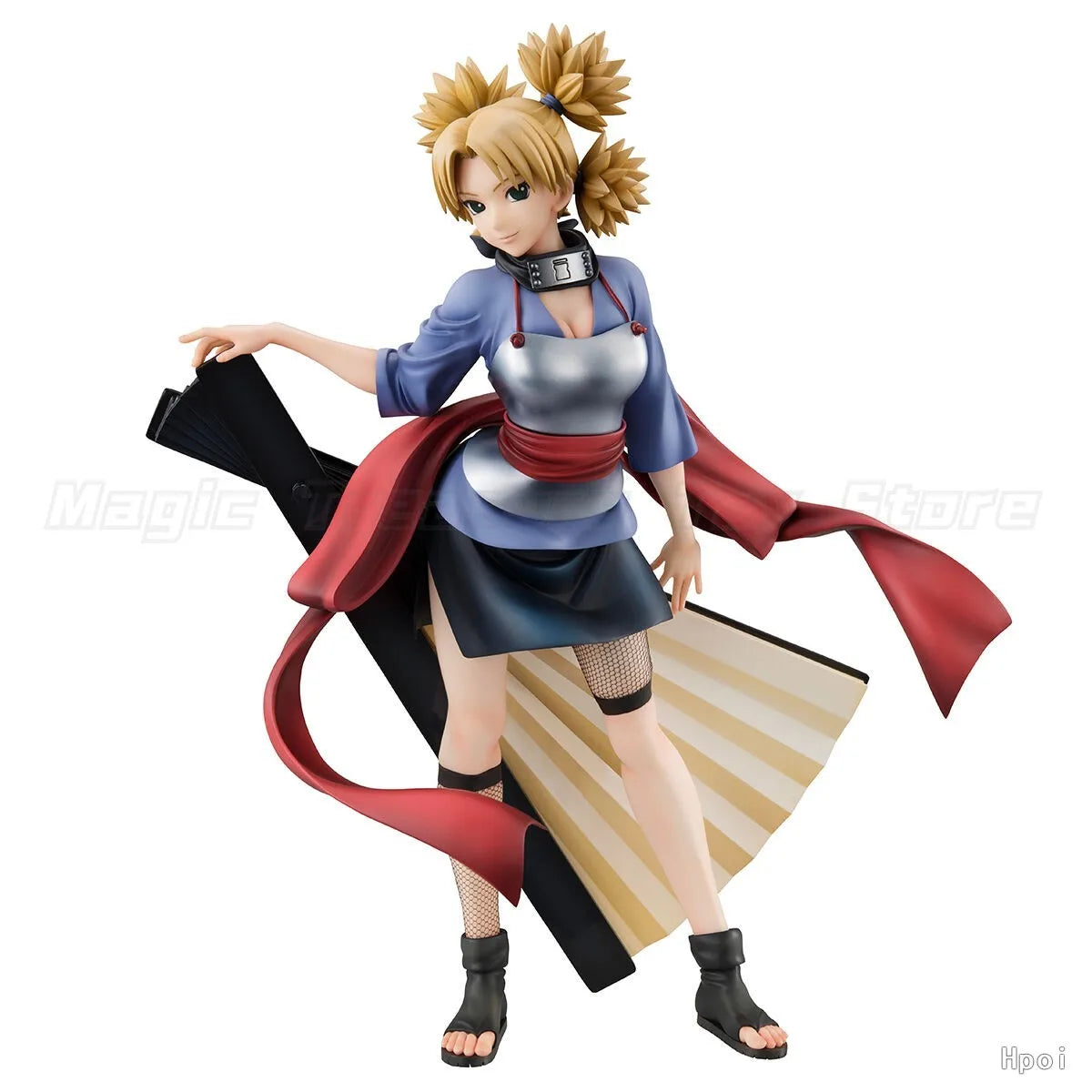 【In Stock 】Original MegaHouse GALS NARUTO Shippuden Temari Figures Animation Ornaments