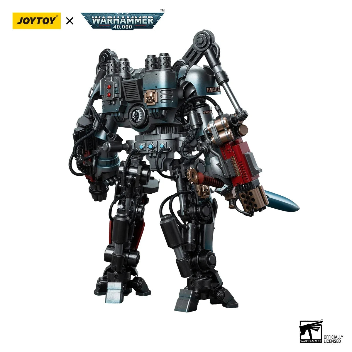 JOYTOY Warhammer 40k 1/18 Action Figures Mecha Grey Knights Nemesis Dreadknight