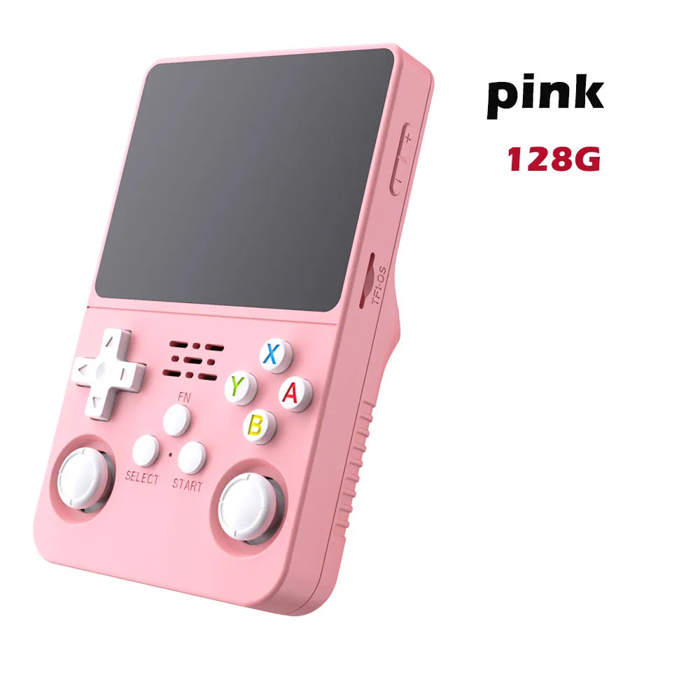 R36s new handheld game console open source Linux 3.5-inch IPS screen handheld 128GB video player Xmas Gift