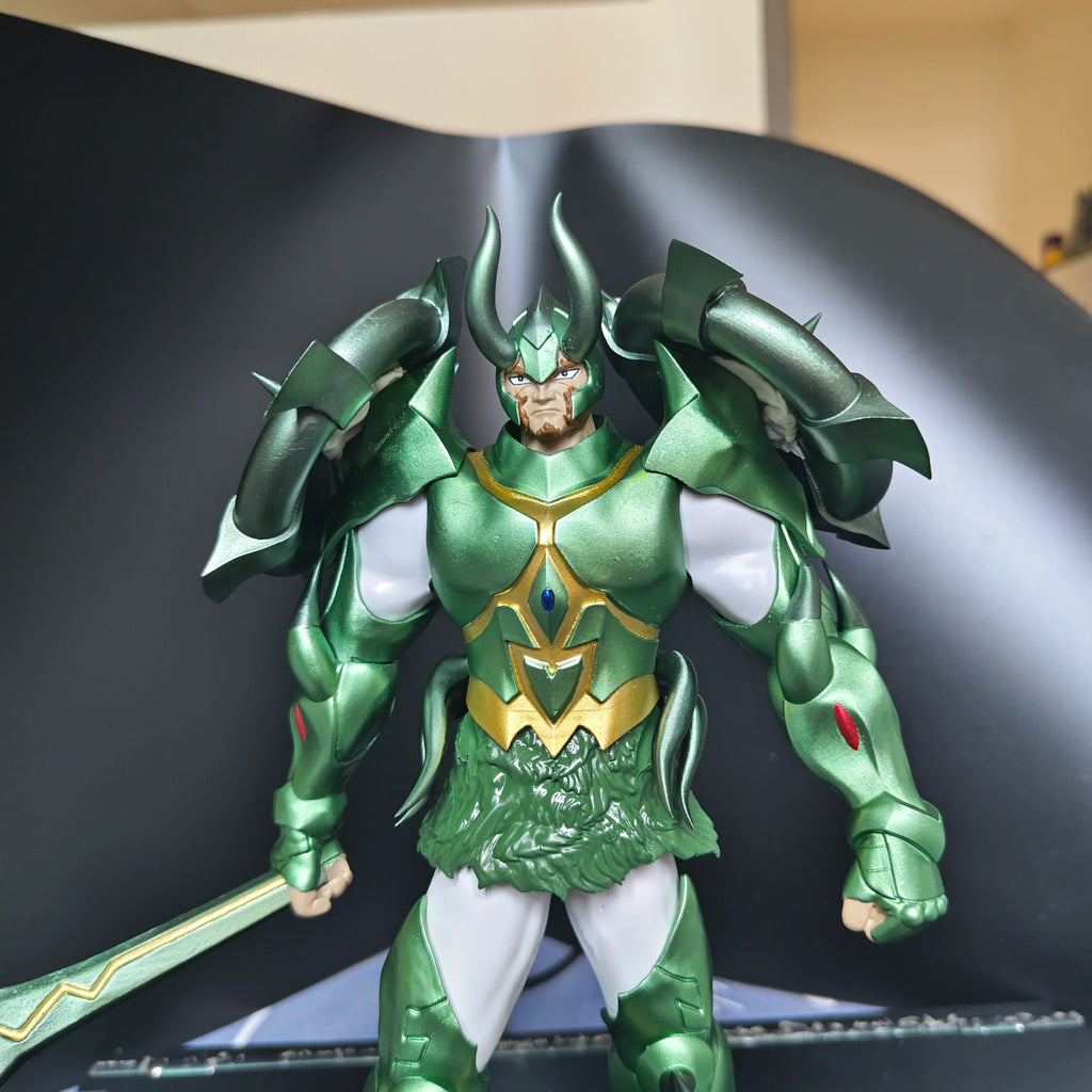 Soul of Gold Saint Seiya Nordic EX God Warrior Heracles Tanngrisnir Resin Statue Model Toy