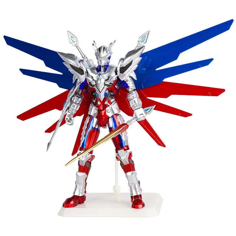 30CM Shining Gold Armor Ultimate Robot Toy Articulated Dark Model Action Figure Gift for Boys