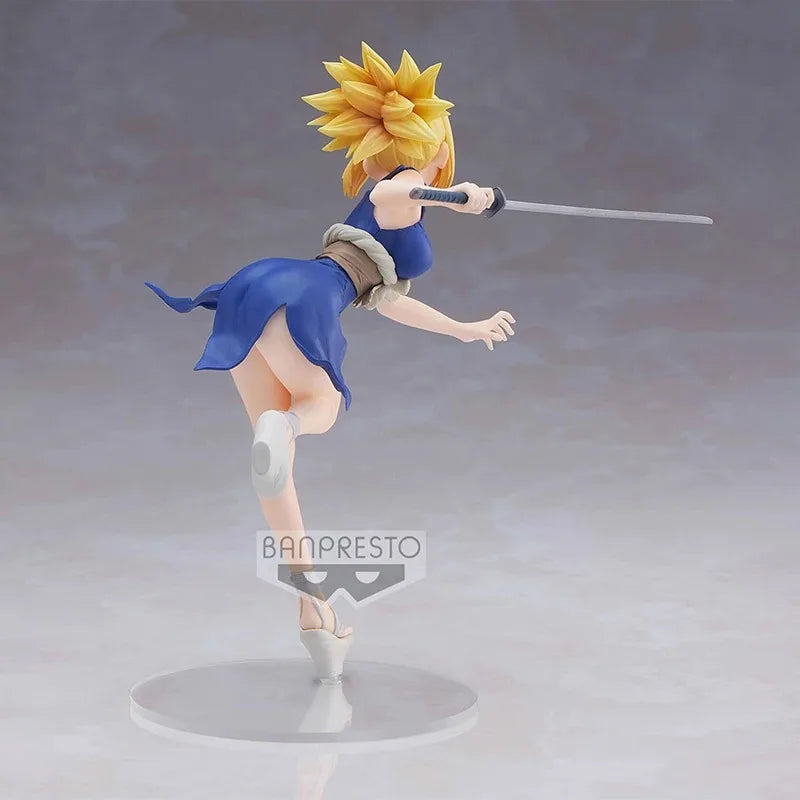 Bandai Original Banpresto Anime DR. STONE Amber Actionfigur Sexy Mädchen Kohaku Figur Sammlung Modell Spielzeug Puppe Ornamente Geschenk