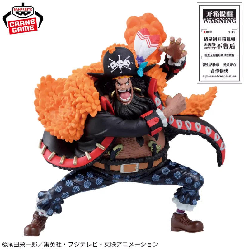 В наличност Оригинални фигурки BANDAI BANPRESTO BATTLE RECORD COLLECTION One Piece Marshall D Teach Blackbeard от аниме, модели, колекция