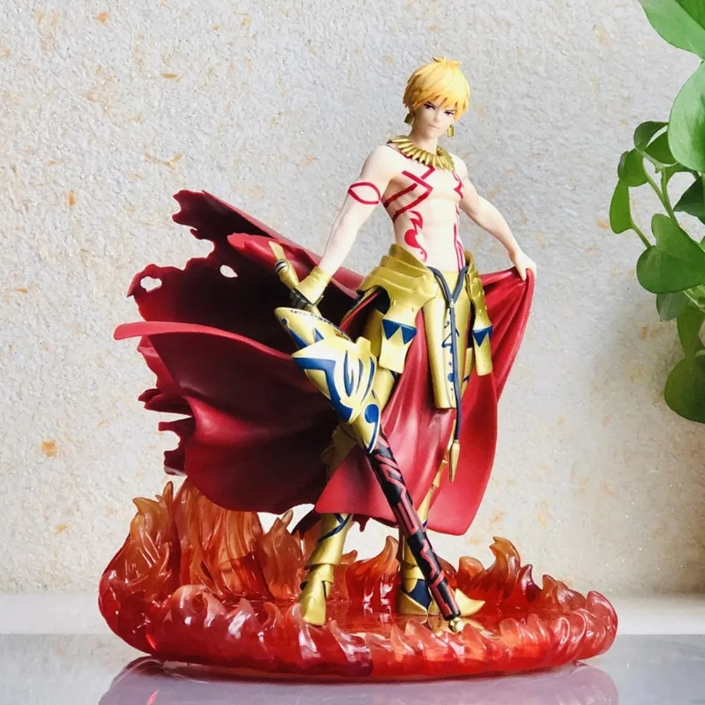 Game Anime Fate Stay Night Grand Order Zero Extra Extella Archer Gilgamesh Figure Model Toy