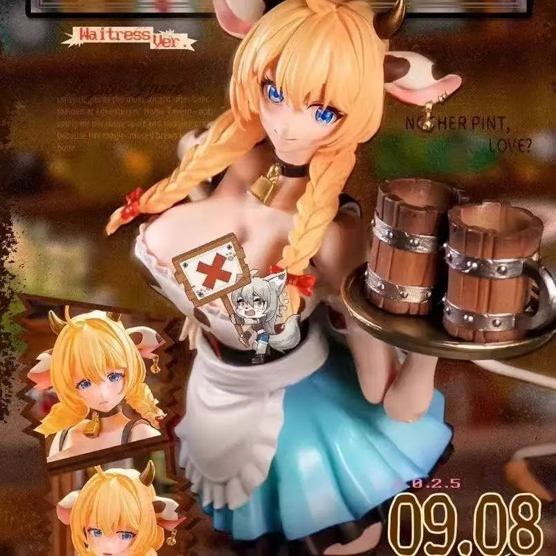 LADoTOYS Magic Continent Daisy Drinking Beer Girl 1/12 Movable Finished Product Action Figure Collectible Gift