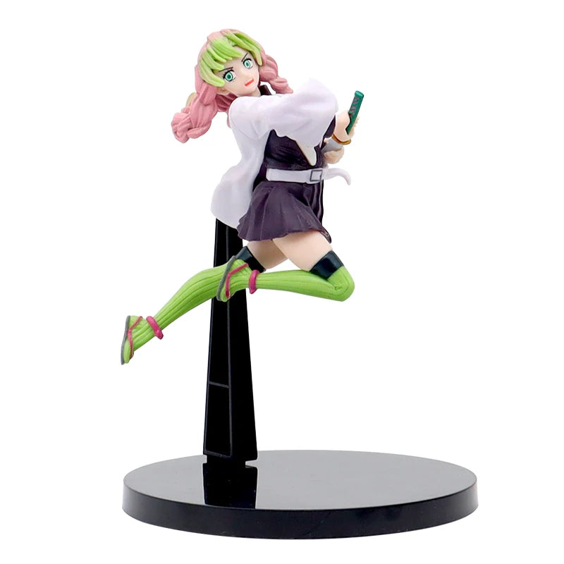 19-24CM Anime Demon Slayer Kanroji Mitsuri Kamado Tanjirou Kamado Nezuko Action Figure Model Toy gIFT