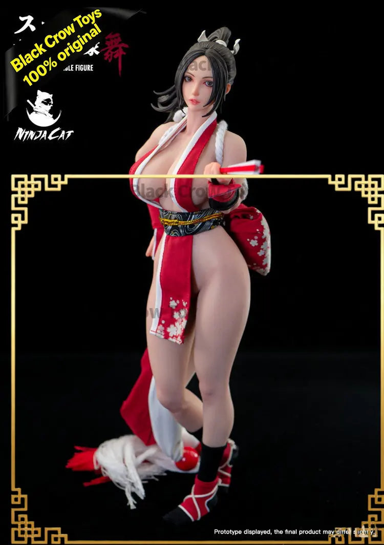 Best Selling Original Toy Ninja Cat 1/6 N001 Warrior Mai Shiranui in Stock Anime Figure Model Toy Gift Collection