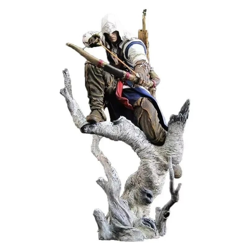Game Assassins Creed Origins Action Figure Kenway Connor Edward James Figuras Toy Anime Peripheral Model Ornament GK Statue Gift