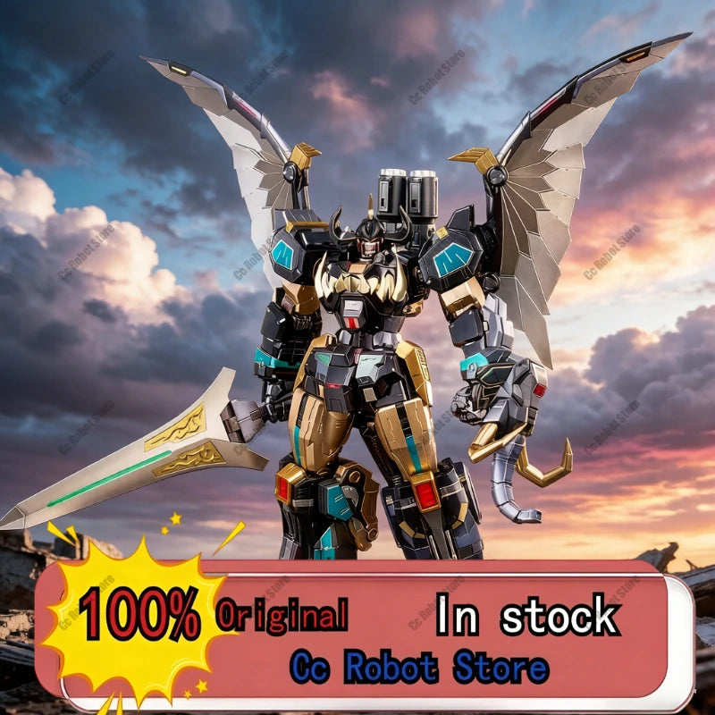 [In Stock] ZL-01B KO FLAMETOYS Beast Lord Dragon Caesar Megazord Poseable Alloy Figure Preorder, Finished Model