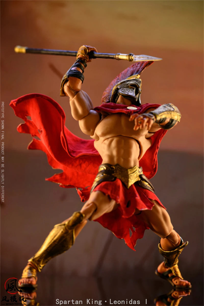 【Pre-Sale】 Wind Toys Spartan King Leonidas 1 FMW004 1/12 Action Model Collectible Figure Toys