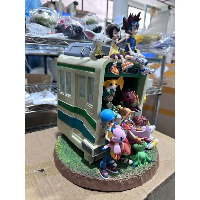 34cm Digimon Adventure Figure Childhood Memories Yagami Taichi Anime Collection Model Desktop Ornaments Holiday Children Toys