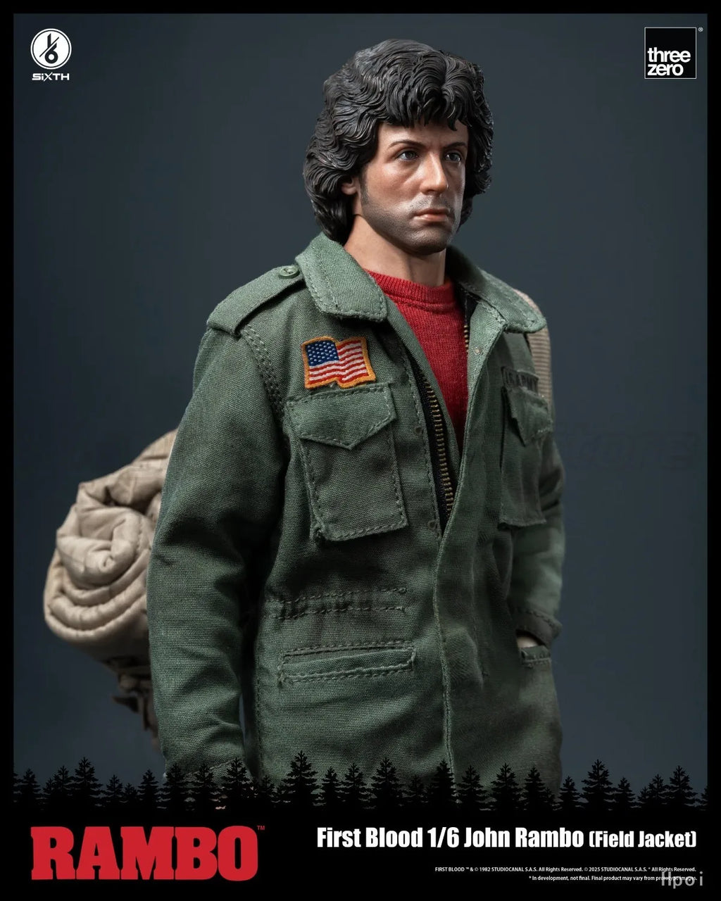 【MT】Pre-sale Original Threezero Rambo The Video Game John Rambo Field Jacket Edition 1/6 Action Figure Toy Collection