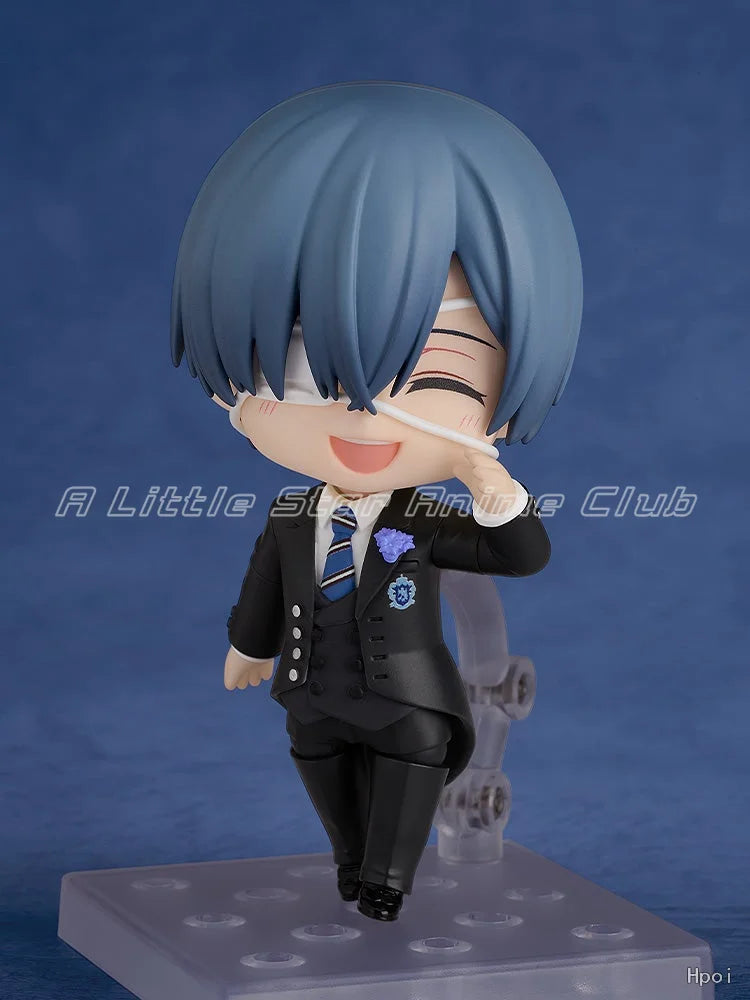 In Stock Original GSC Nendoron 2710 Black Butler Ciel Phantomhive Dormitory Animation Figures Model Collection Toys