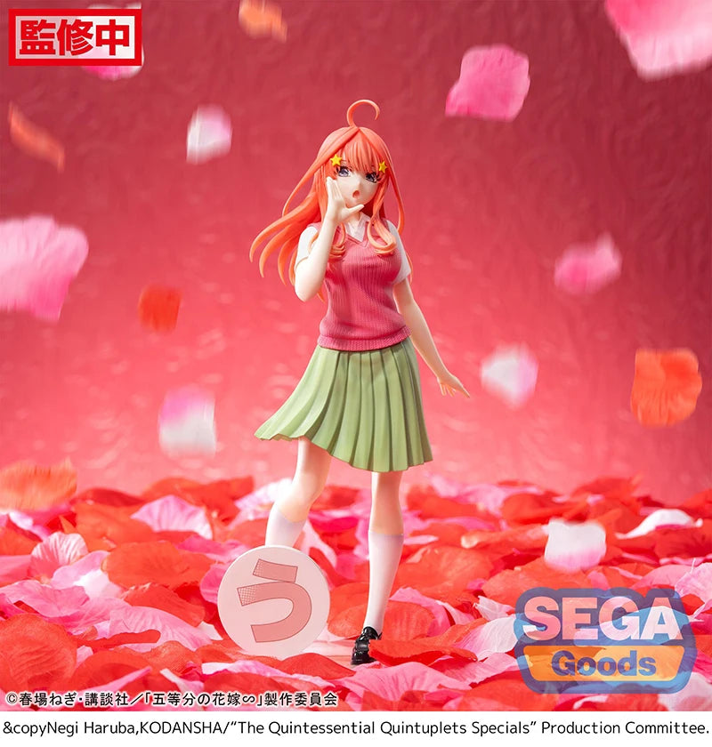 SEGA Luminasta The Quintessential Quintuplets Nakano Ichika Nino Miku Yotsuba Itsuki PVC 20CM Anime Action Figures Model Toy