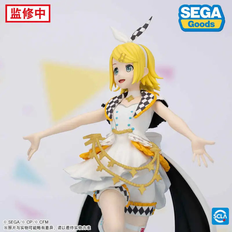 25cm Genuine SEGA DDC Hatsune Miku Project Sekai Kagamine Rin Kagamine Len Action Figure Model Toys Gift for Birthday