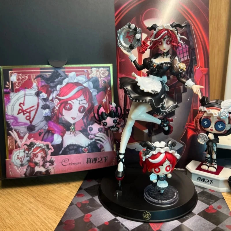 Official Identity V Truth Inference Series Game Figure The Red-Haired Witch Priestess Fei / The Dark Wanderer Seer Collect Model