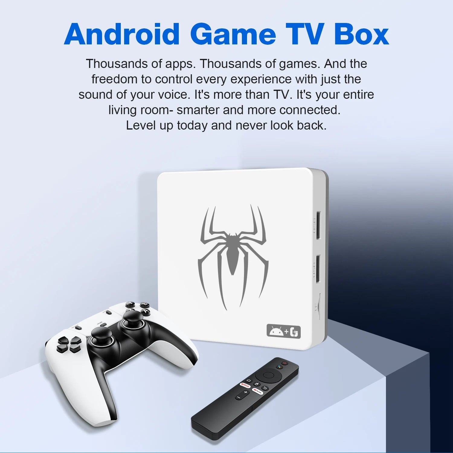 2025 Dual System TV Game BOX G7 8K 3D Arcade Games Player 36000+ Games 64g Retro Classic Game Consol 2.4G Wireless Controller