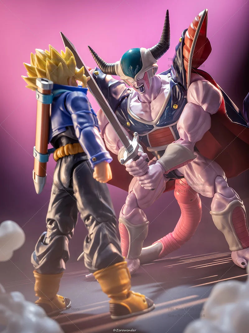 1/12 Мащаб Мъжки дрехи Наметало DRAGON BALL King Cold Frieza Leader Японско аниме за SHF 6-инчова екшън фигурка войнишки играчки