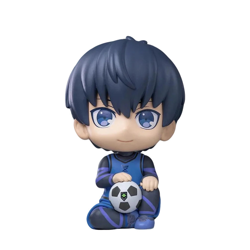 BLUE LOCK Action Figures Isagi Yoichi Nagi Seishiro Anime Figure Q Version Figurine PVC Collectible Model Kids Doll Toys Gifts