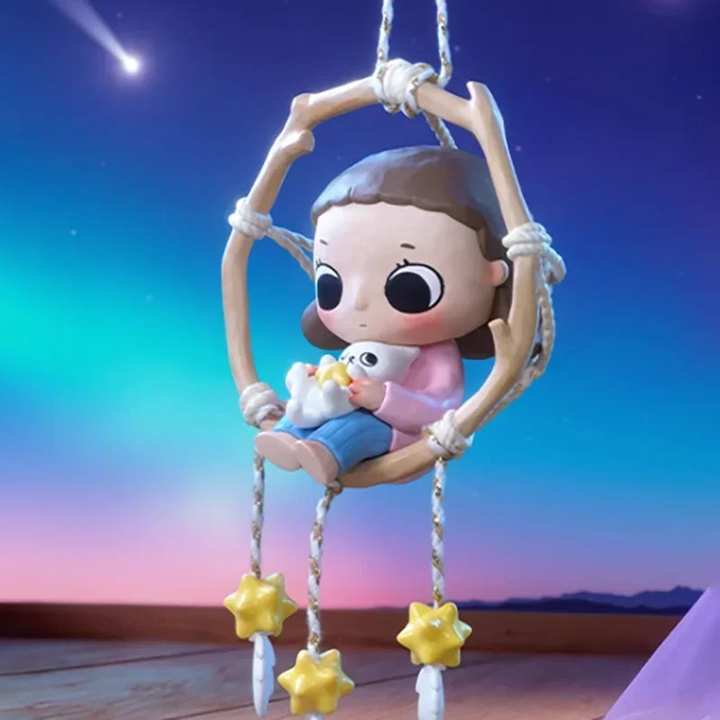 POPMART Nyota We Are All Stars Series Original Blind Box Surprise Mystery Box Cute Anime Action Figure Ornaments Figurines