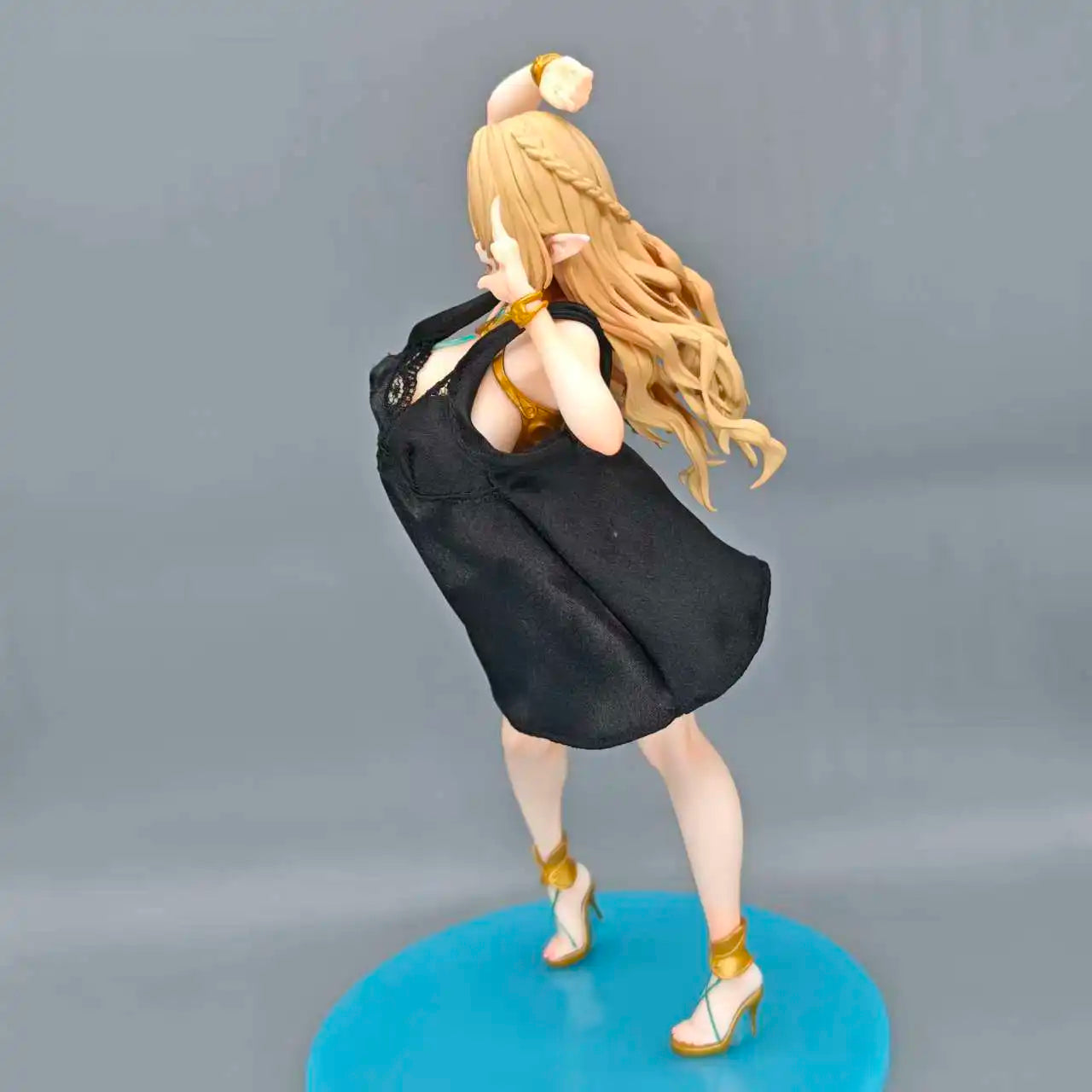 25cm Beautiful Girl Figure 14th Villager Mama Tiana Bathing Suits  Elf Village Anime Collectible Model Holiday Gifts Kids Toys