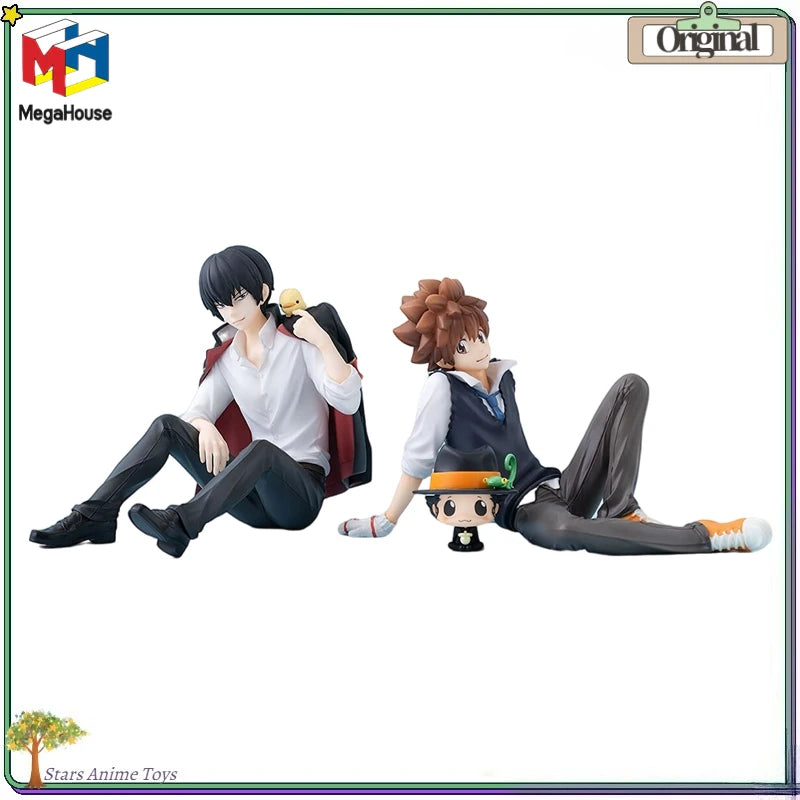 【Pre Sale】Original MegaHouse GEM HITMAN REBORN! Hibari Kyoya/Tsunayoshi Sawada Reborn Ornament Collection Gift