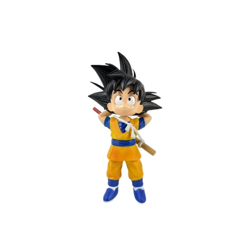 2026 New Q Version Dragon Ball Ssj3 Vegeta Figure  Super Saiyan 3 Goku Action Figures Collection Model Toys Birthday Gifts Decor