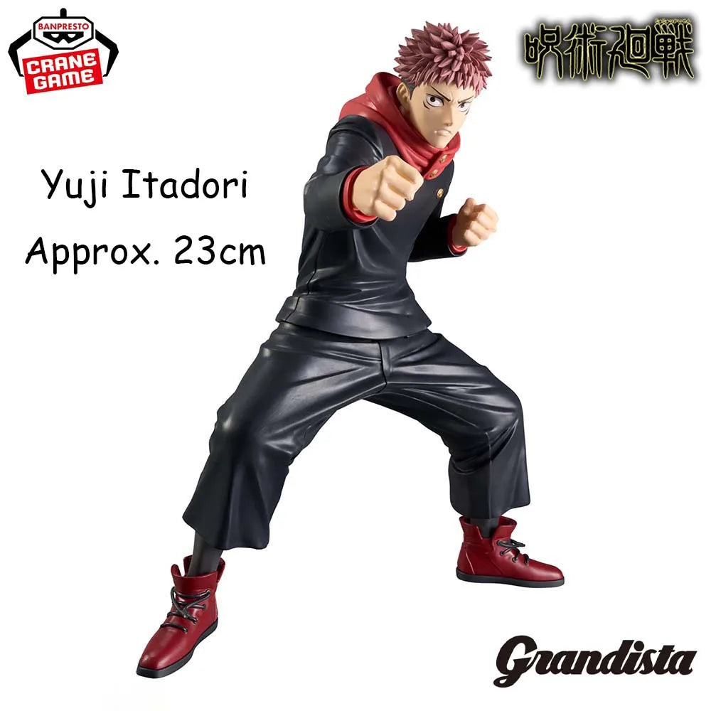 Original BANDAI BANPRESTO Grandista Jujutsu Kaisen Gojo Satoru Itadori Yuji Anime Figure Action Figurine Boxed Model Toys Gifts