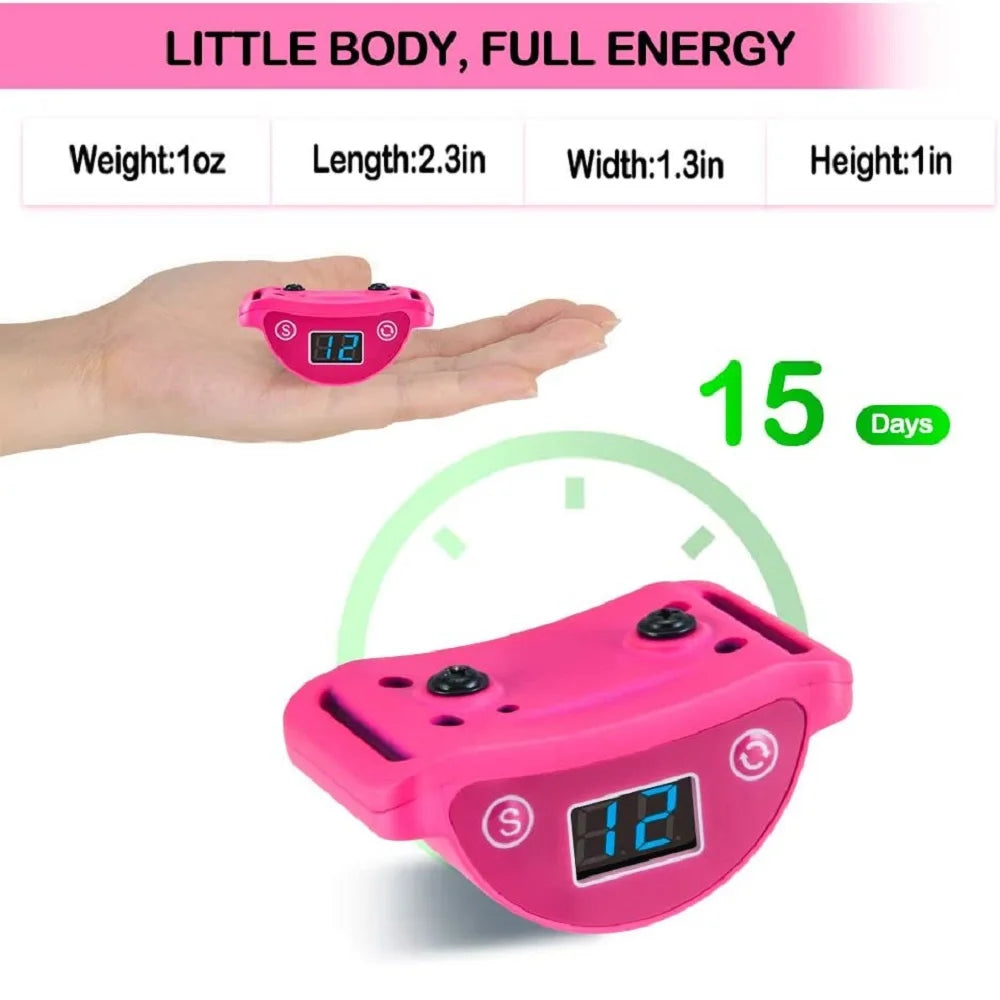 No Shock Automatic Cat Training Collar Stop Meowing with Safe Vibration, Anti Bark Vibration 5 Adjustable Levels for All Cats