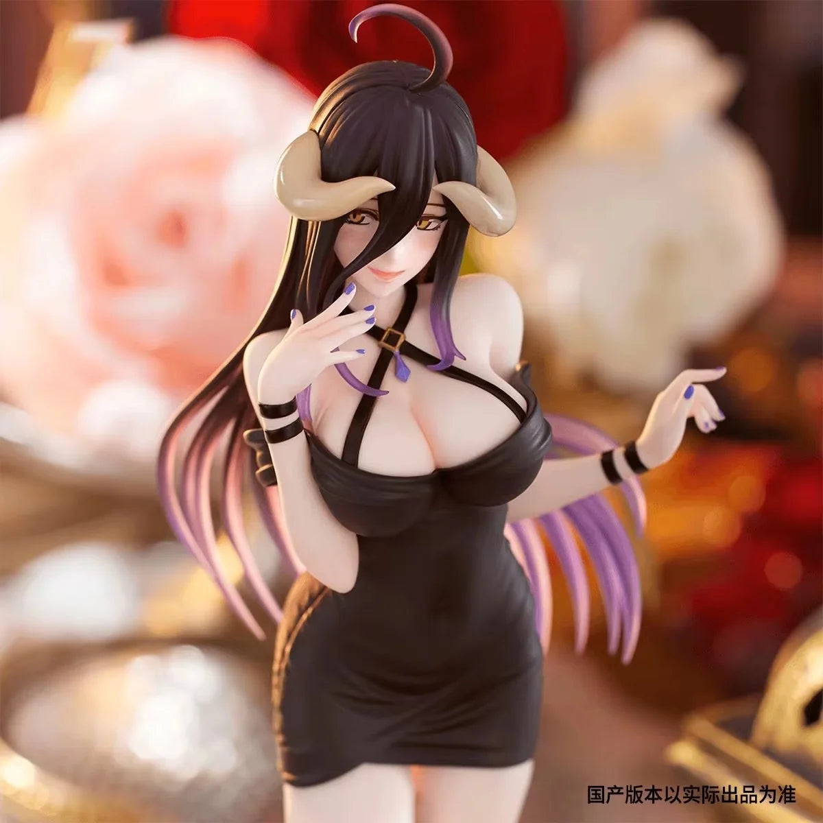 Overlord Figure Albedo Figures Sexy Girl Albedo Figurine Pvc Collection Model Statue Desk Decoration Toys Boys Christmas Gifts