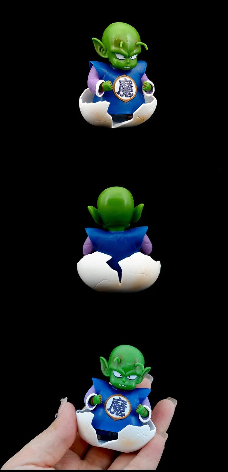 Dragon Ball GK Statue: Mini Piccolo "Egg-Breaking" Edition - Chibi Q-version Anime Collectible Figure
