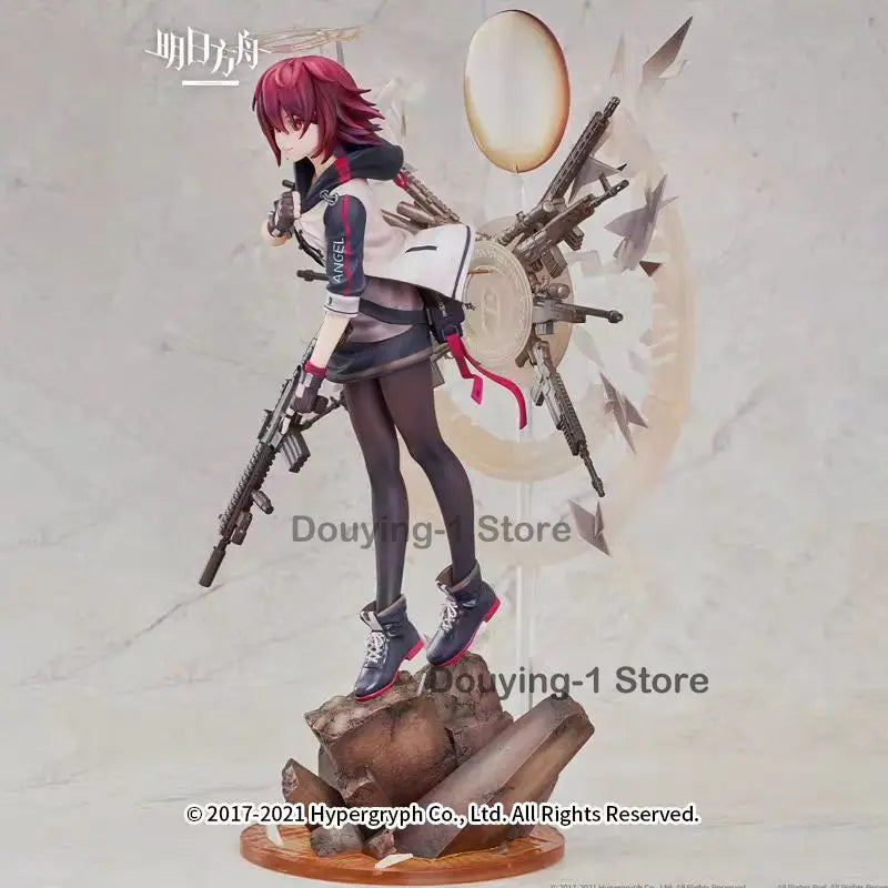 In Stock GSAS Gsc Arknights 1/7 Exusiai PL03-Rhodes Island Elite2 Action Figure Anime Model Toy Gift