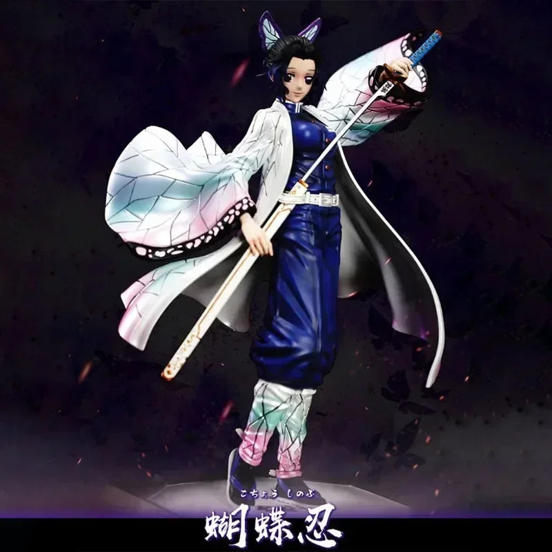 Фигурки за убиец на демони Кокушибо, екшън фигурка, батерия, луминесценция, ожесточена битка, PVC модел, Tsugikuni Yoriichi, фигурка, колекция от играчки